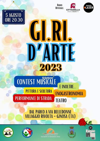 GI.RI. D'ARTE 2023