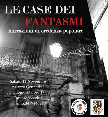 “LE CASE DEI FANTASMI” narrazioni di credenze popolari