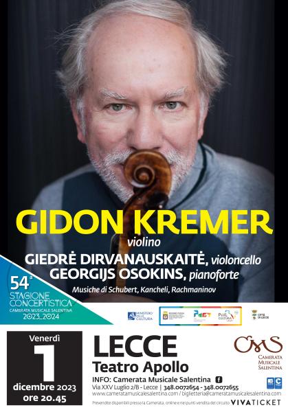 Gidon Kremer in trio