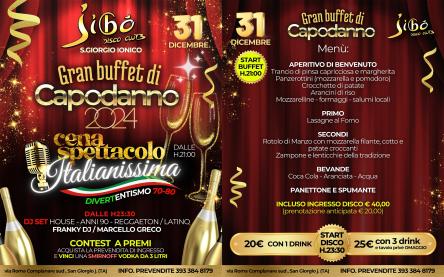 Notte di Capodanno al Jibò Disco Club