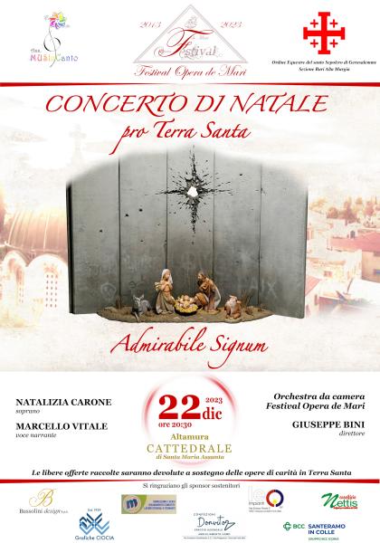 CONCERTO DI NATALE - Admirabile Signum